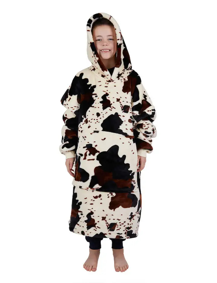 Pure Western Kids PW Cow Snuggle Hoodie