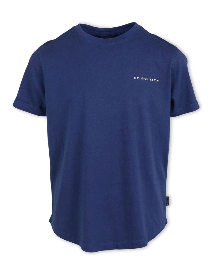 St. Goliath Logo Tee .02 Blue Boys 8