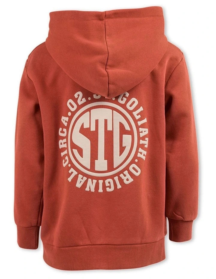 ST. Goliath Grad Hoody Red 8-16