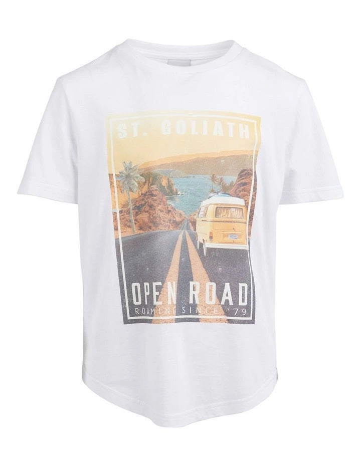 St. Goliath Van Life Tee White