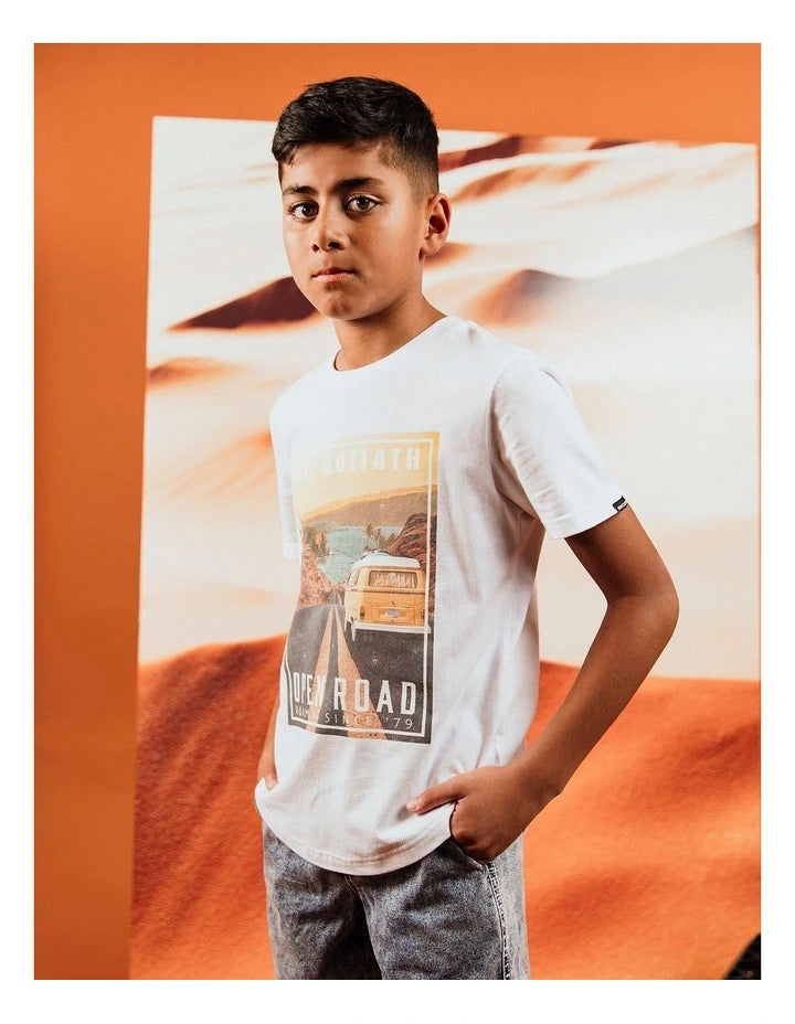 St. Goliath Van Life Tee White