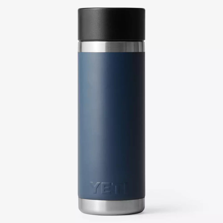 Yeti Rambler 18oz Bottle w/HotShot Cap Black