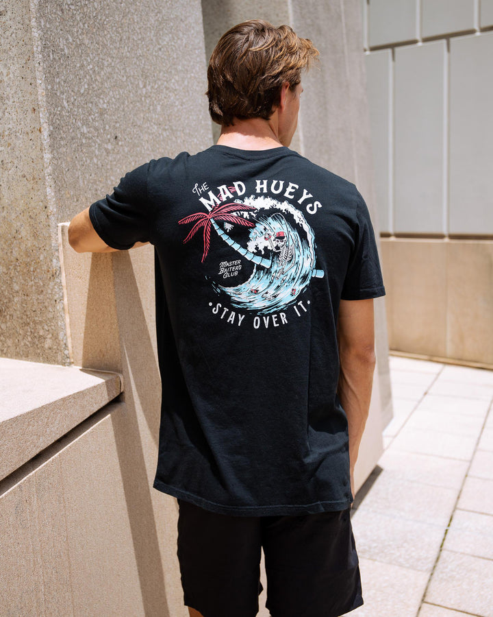 The Mad Hueys - STAY OVER IT- SS TEE - Size M