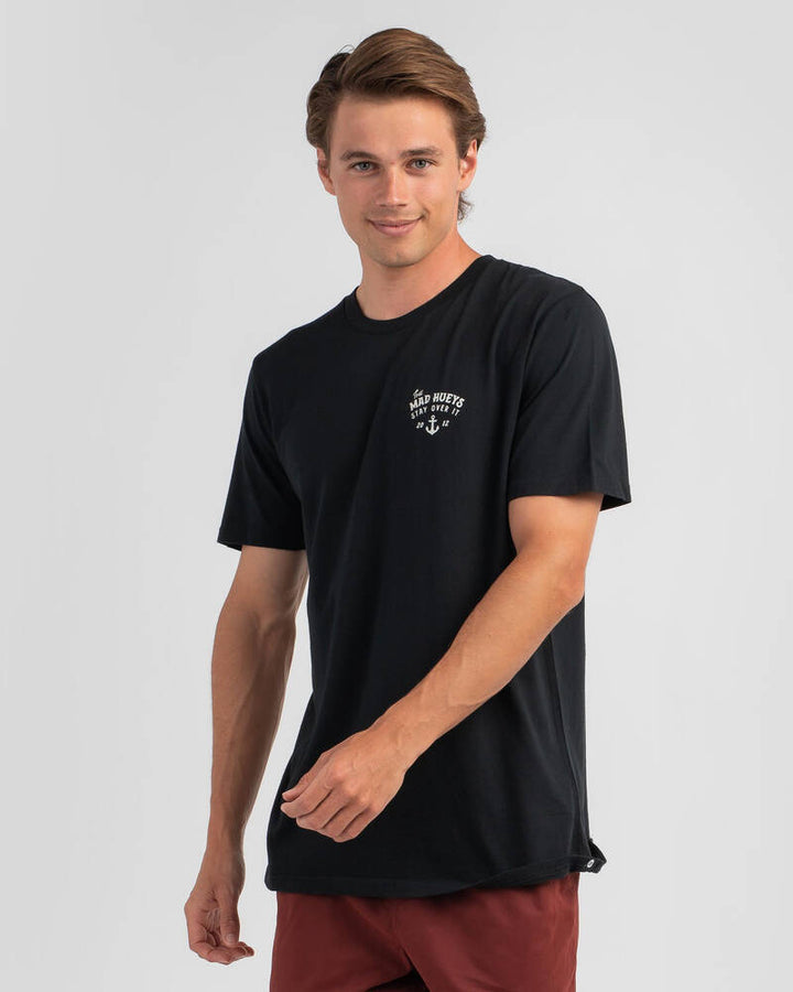 The Mad Hueys - STAY OVER IT- SS TEE - Size M