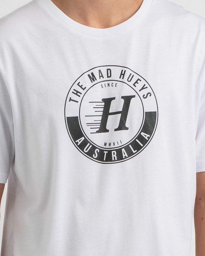 THE MAD HUEYS- FLYING HIGH SS TEE Size 12