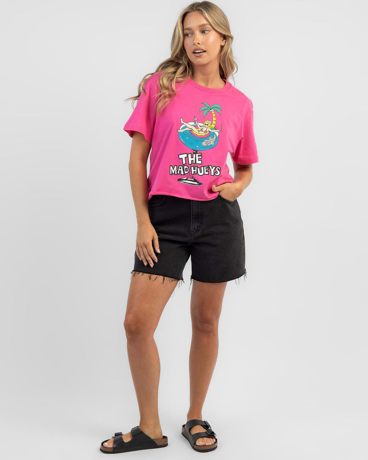 The Mad Hueys - OCEAN COCKTAIL- CROPPED TEE