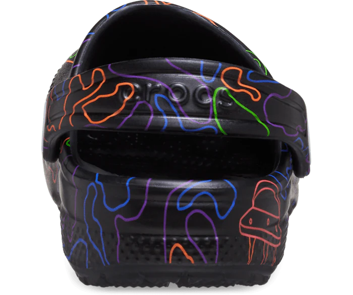 Crocs Kids Classic Clog Hi Vis Camo