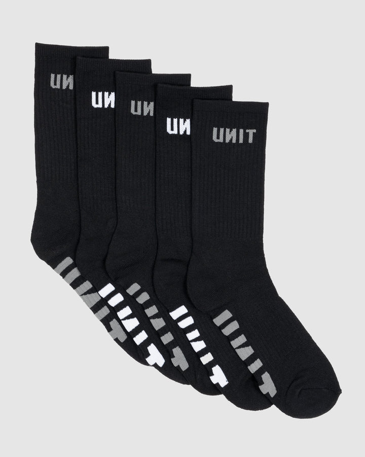 UNIT Mens Socks - Bamboo 5pk - Respond