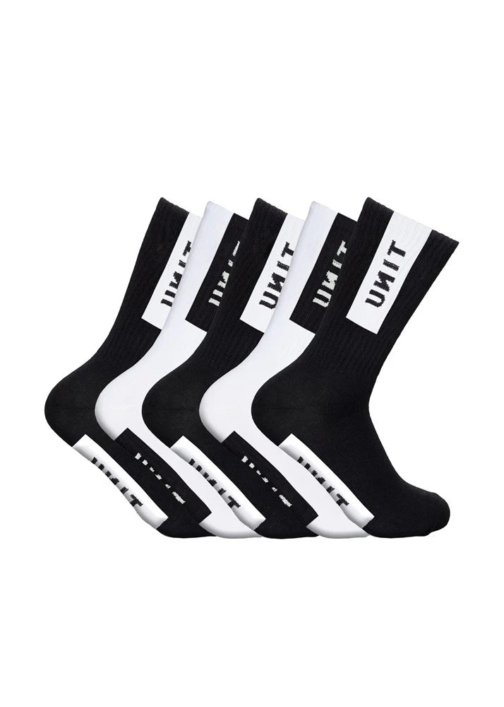 UNIT- 5 PACK YOUTH SOCKS - BAMBOO HILUX
