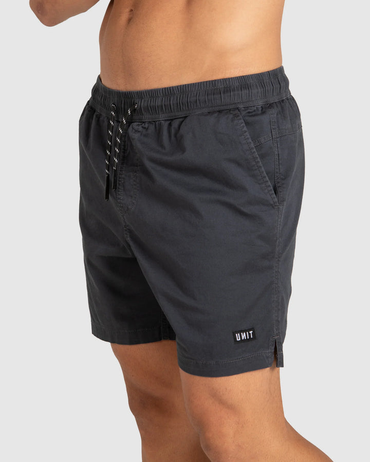 UNIT Mens Shorts - Stone Black