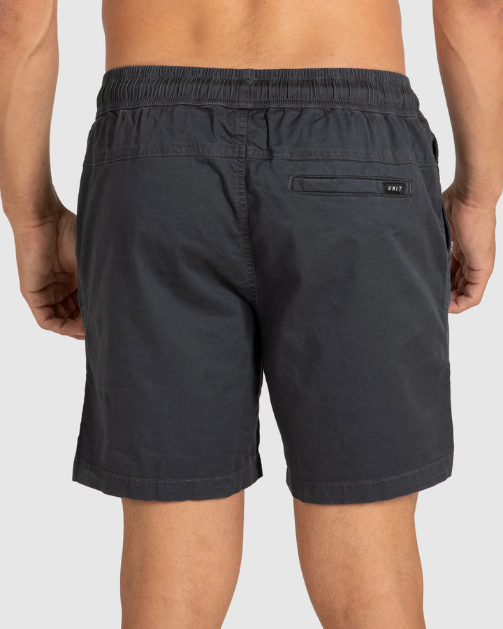 UNIT Mens Shorts - Stone Black