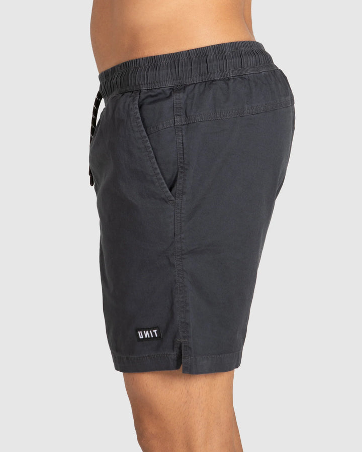 UNIT Mens Shorts - Stone Black