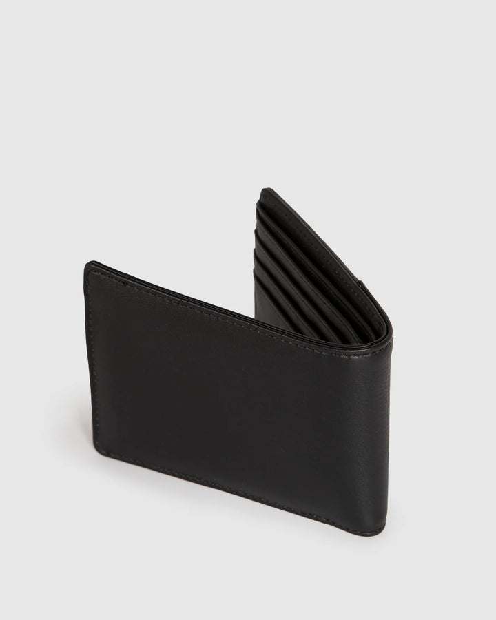Unit Mens Wallet - Split Black