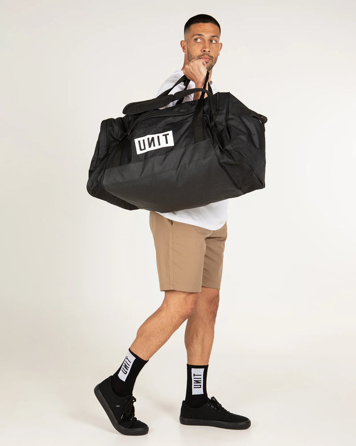 UNIT Luggage Large Duffle - Stack Black