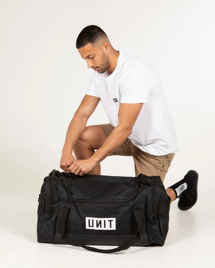 UNIT Luggage Large Duffle - Stack Black