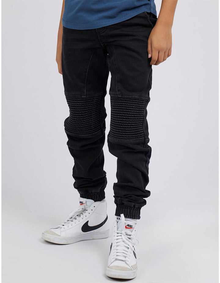 Sunnyville Ollie Hybrid Pant Washed Black Boys 8