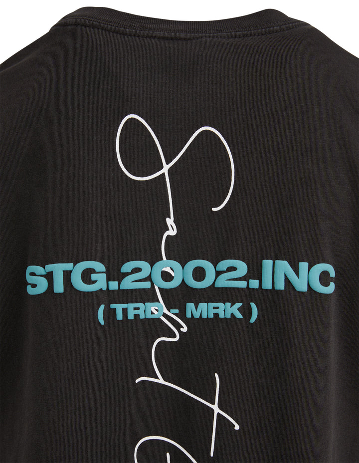 St. Goliath High Rise Tee Washed Black