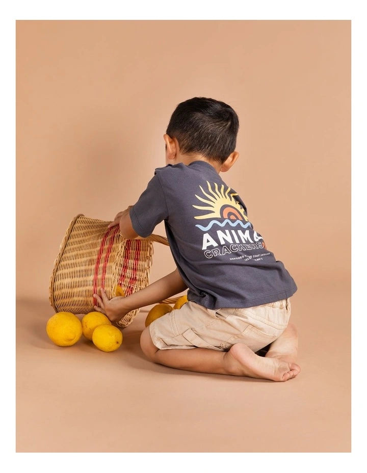 Animal Crackers Ocean Rise Tee