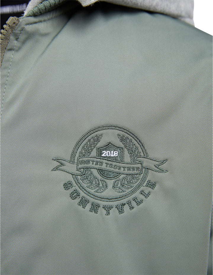 SunnyVille Hayes Bomber Jacket Green Boys