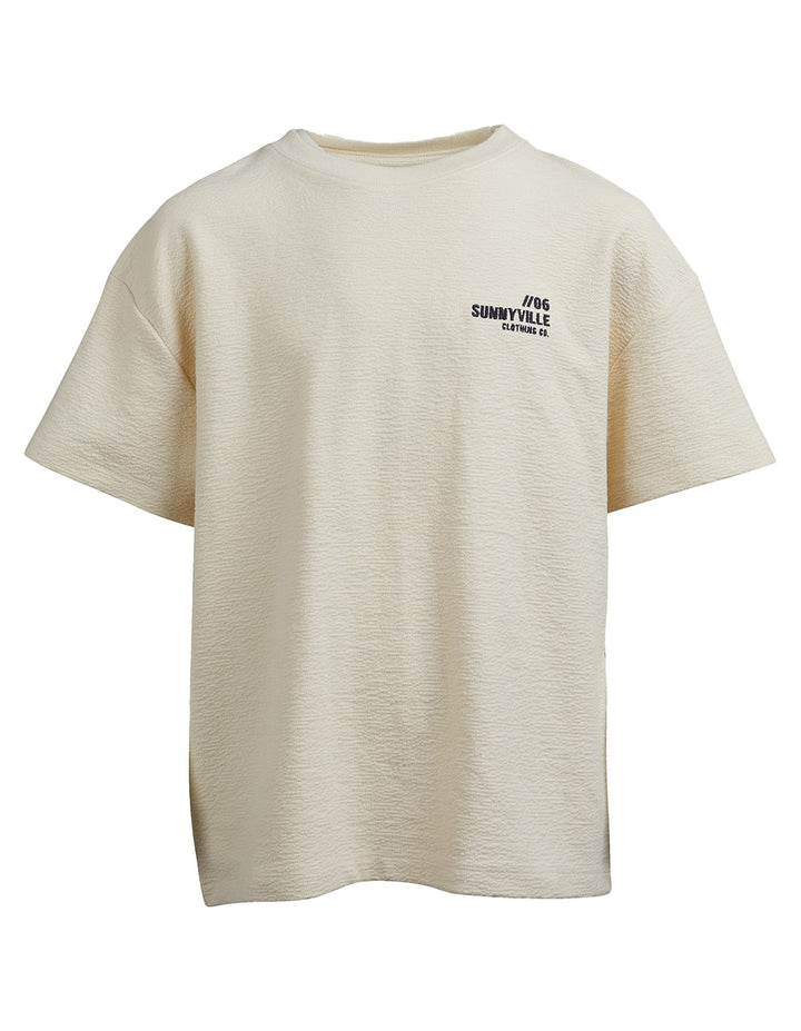 SunnyVille Miles Tee Beige Boys