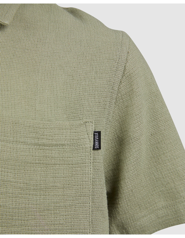 Sunnyville Oliver Shirt Green Boys 10