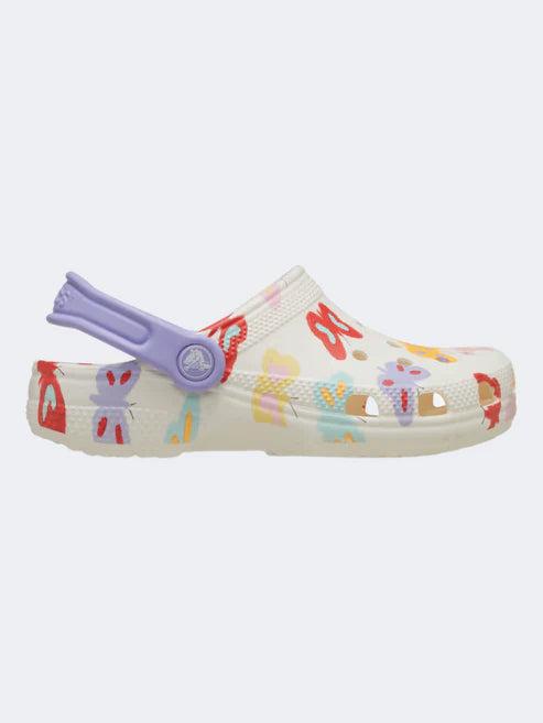 Crocs Kids Classic Butterfly Graphic Clog