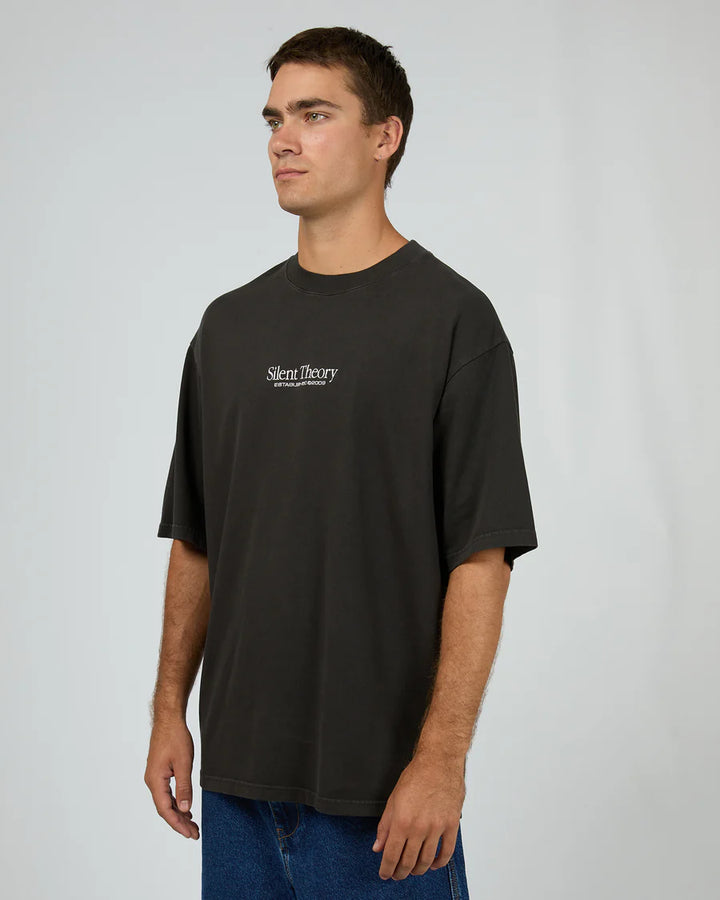 Silent Theory Classic Emb Tee