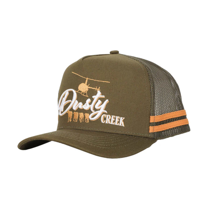 Dusty Creek Muster Classics Trucker Hat Brown