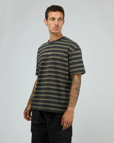 St. Goliath Brooks Stripe SS Tee