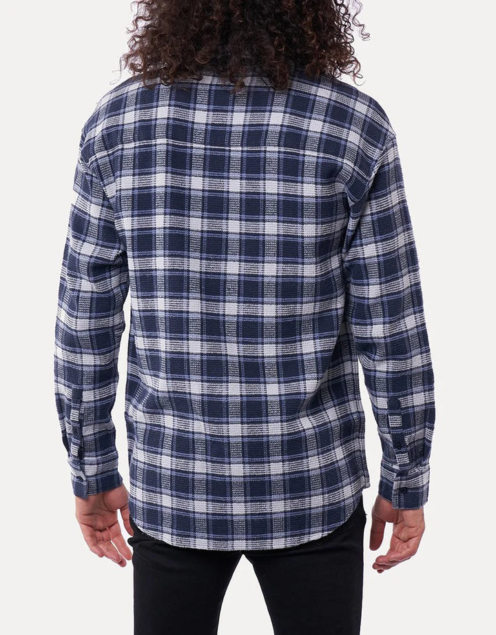 St. Goliath Lakes Waffle Shirt Blue Boys 4