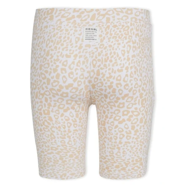 EVE GIRL WILD CAT BIKE SHORTS PRNT SIZE 8