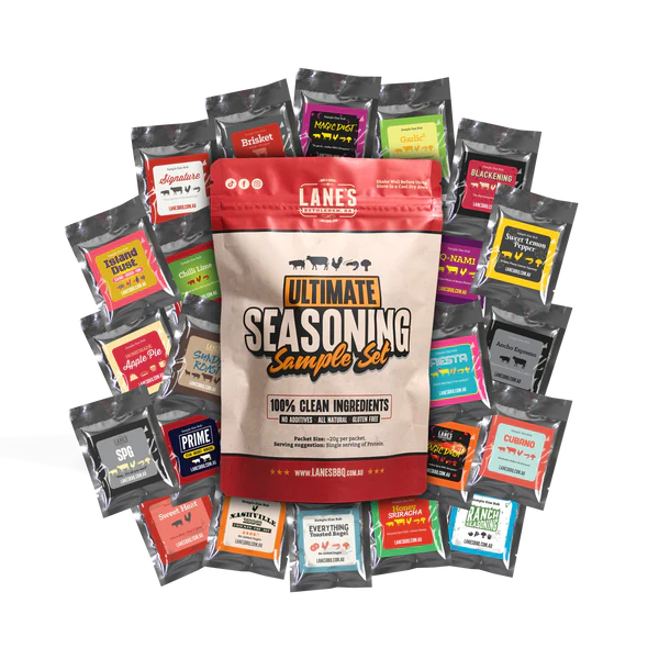 Lane's BBQ Sample Rub Set - Try all 22