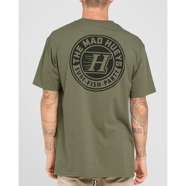 TMH HUEYS H SERIES | SS TEE - OLIVE