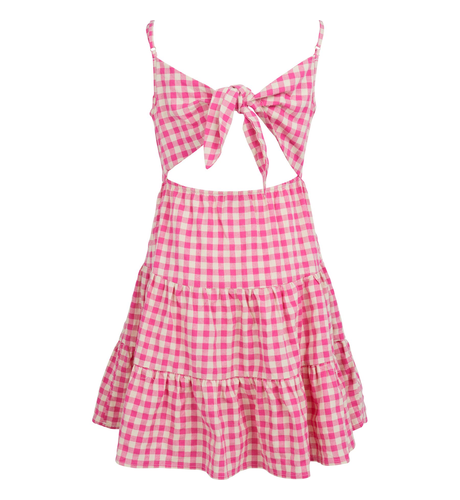 EVE GIRL DREW DRESS CHK SIZE 12