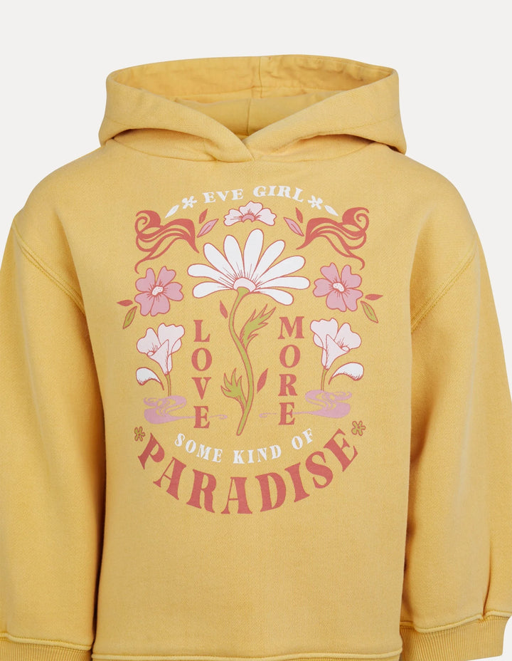 Eve Girl Paradise Hoody Mustard Girls 3-7
