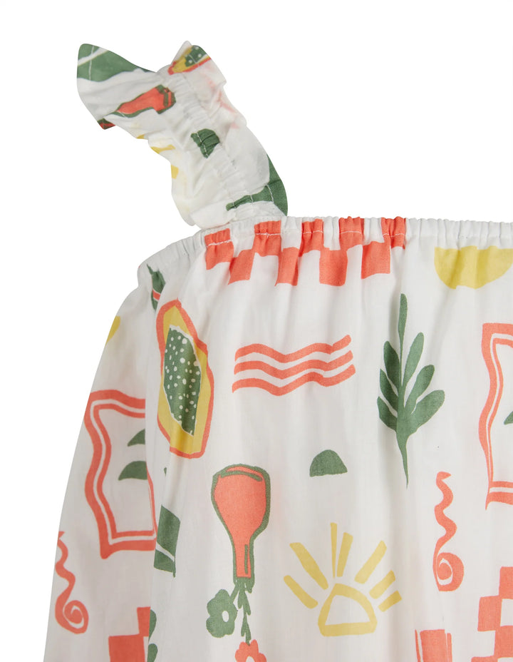 Eve Girl Isla Frill Top