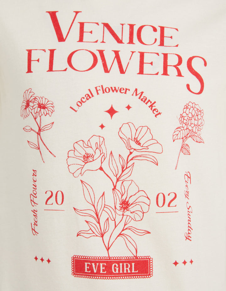 Eve Girl Venice Frill Tee