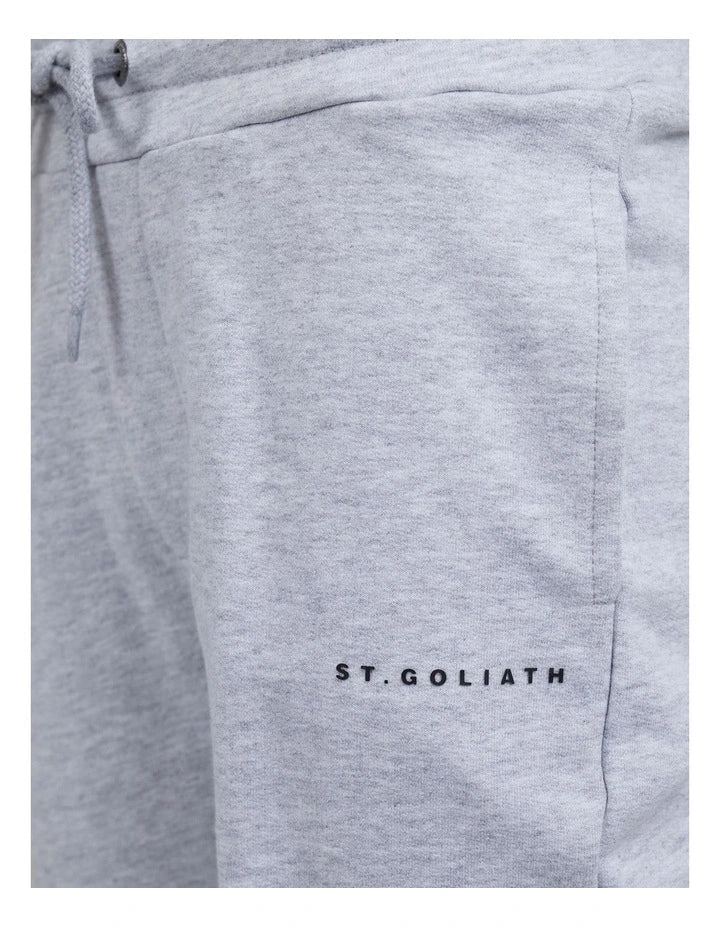 St. Goliath Sava Fleece Short Grey Marle Boys 4