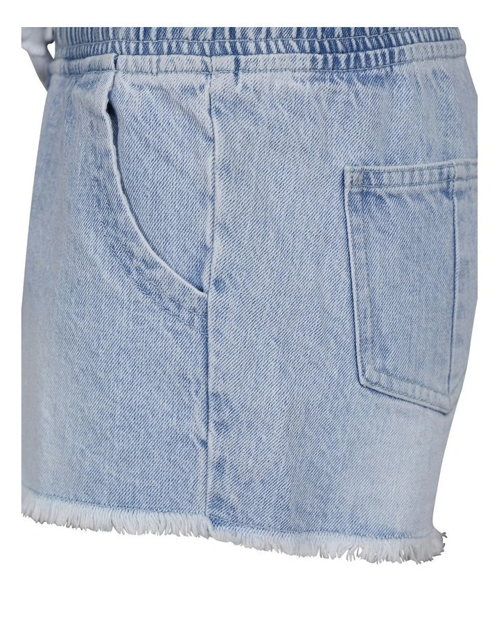 EVE GIRL- SANDY SHORT- DENIM Size 7