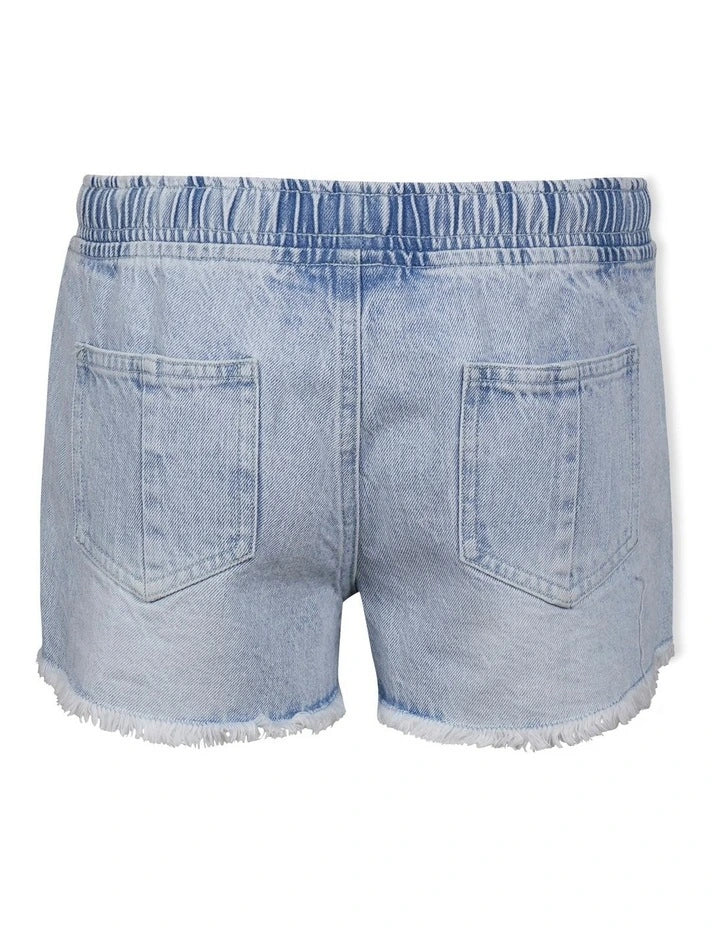 EVE GIRL- SANDY SHORT- DENIM Size 7