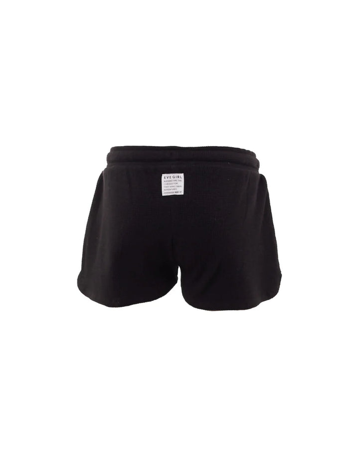 EVE GIRL- EVERYDAY RIB SHORT- BLACK