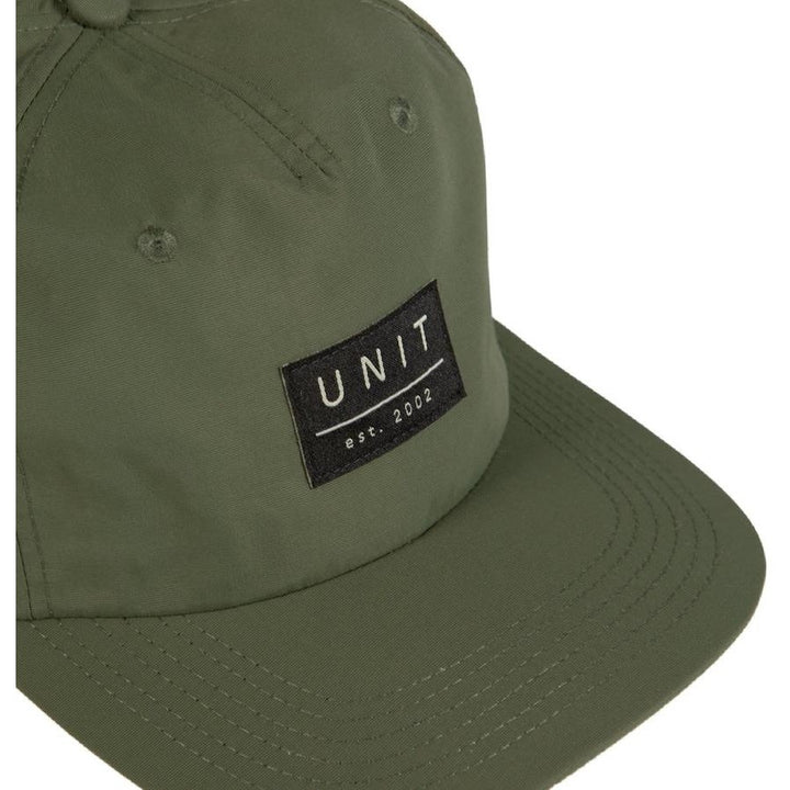 Unit Mens Headwear Snapback Cap - Courtz Black