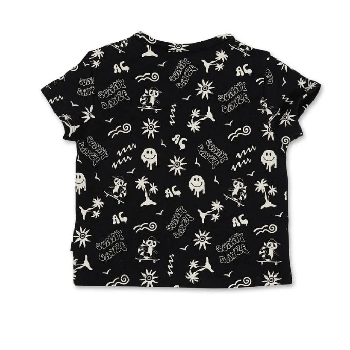 Animal Cracker Midnight Sun Tee Baby