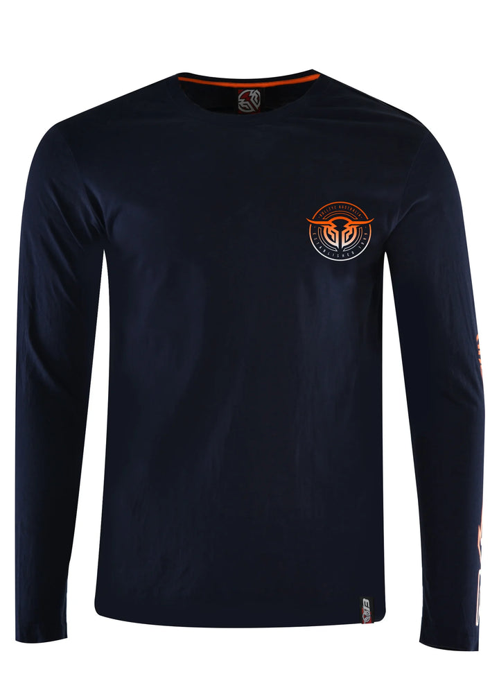 Bullzye Mens Crossroads L/S Tee
