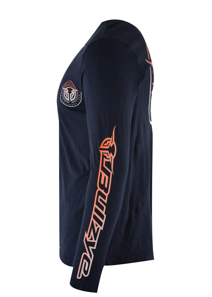 Bullzye Mens Crossroads L/S Tee