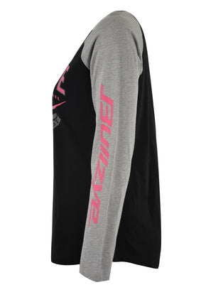 Bullzye Womens Hard & Fast L/S Tee