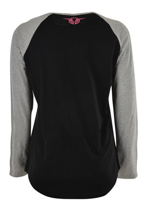 Bullzye Womens Hard & Fast L/S Tee