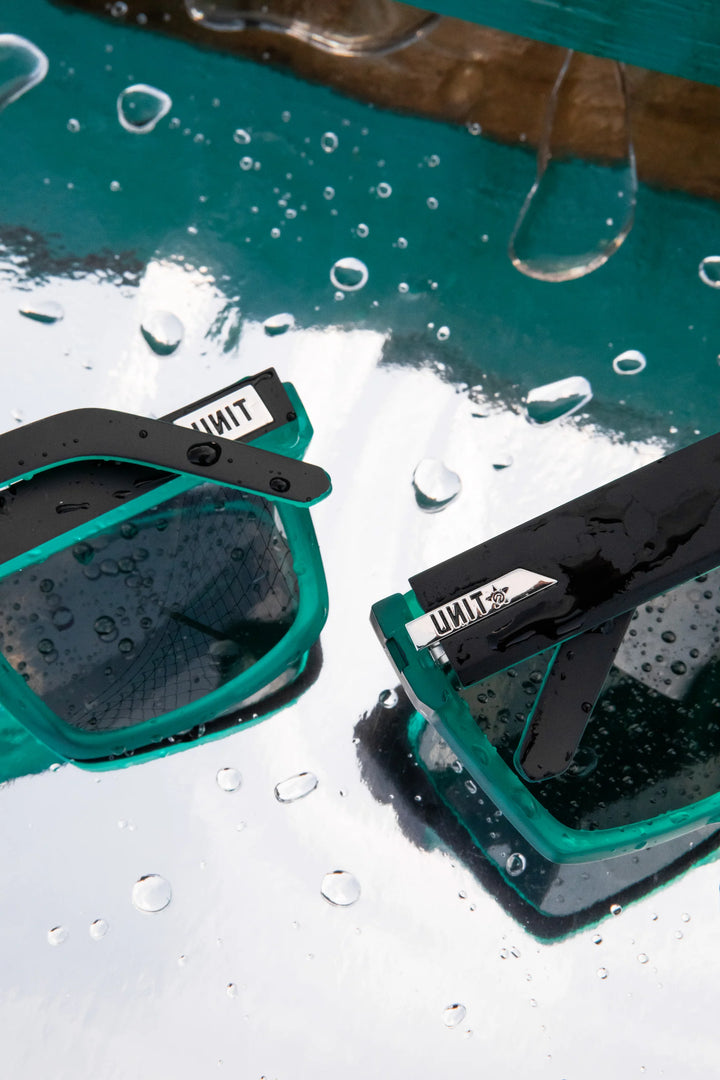 UNIT Mens Eyewear - Polarised - Primer Teal