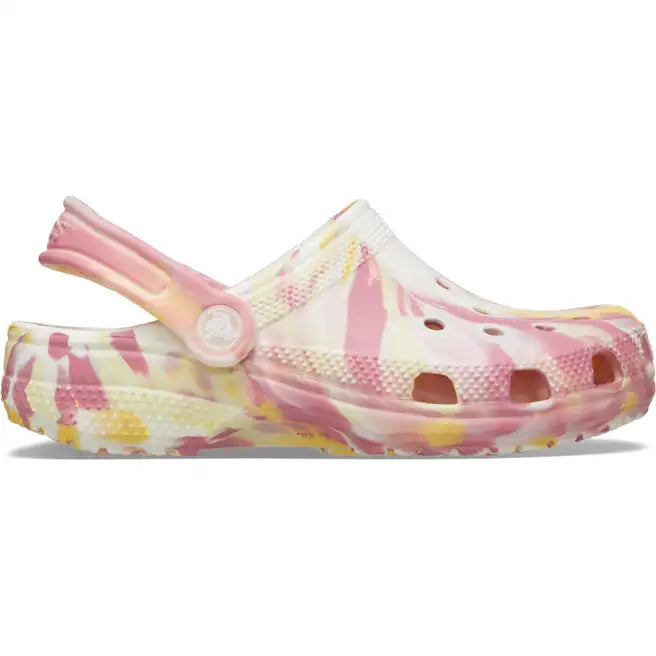 Crocs Kids Classic Glow Marbled Clog