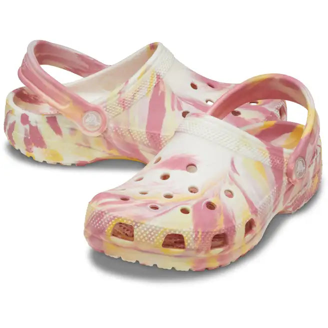 Crocs Kids Classic Glow Marbled Clog